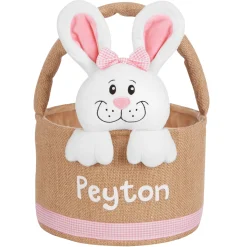 Bunny In A Basket Easter Basket