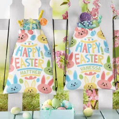 Bunny Party Allover Print Drawstring Bag