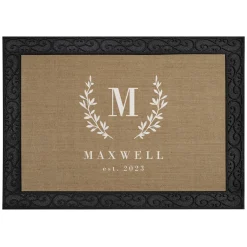 Burlap Look Family Doormat