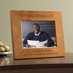 Business Message Wooden Frame