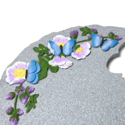 Butterfly Kisses Garden Stone