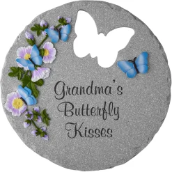 Butterfly Kisses Garden Stone