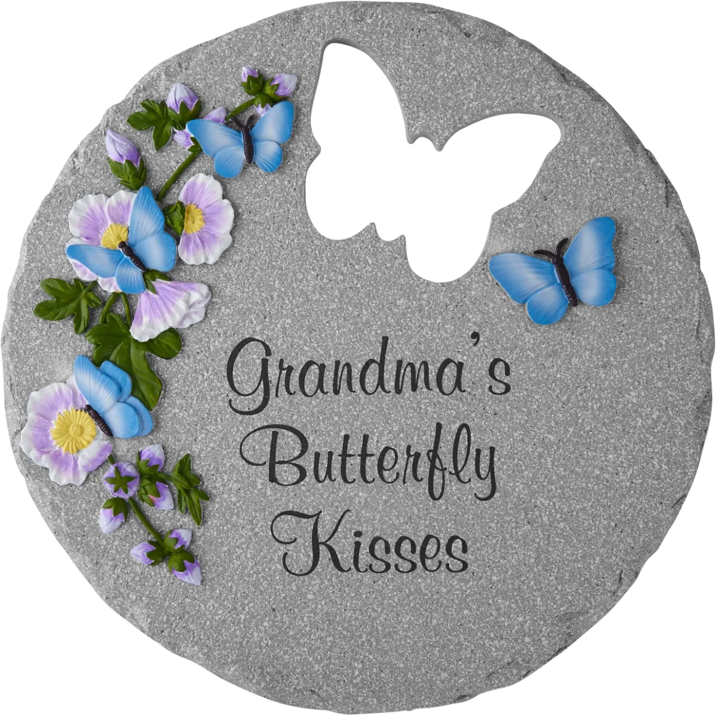 Butterfly Kisses Garden Stone