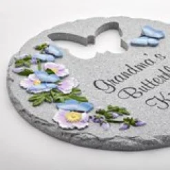 Butterfly Kisses Garden Stone
