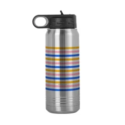 Cabana Stripes Water Bottle