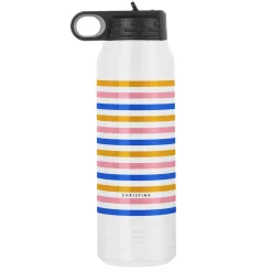 Cabana Stripes Water Bottle