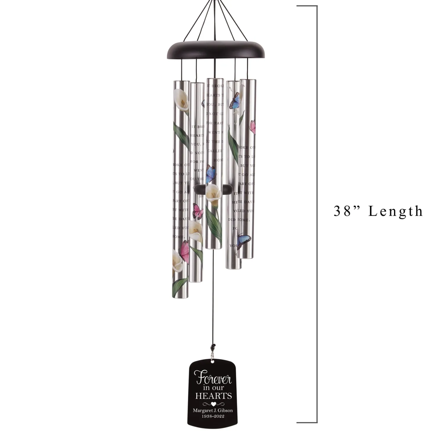 Called You Home Memorial Sonnet 38 inch Wind Chime
