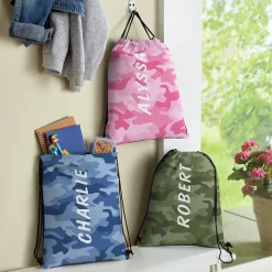 Camo Drawstring Bag