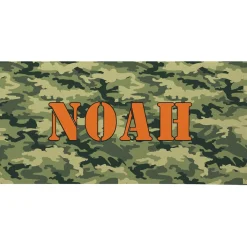 Camo In The Sun Beach Towel