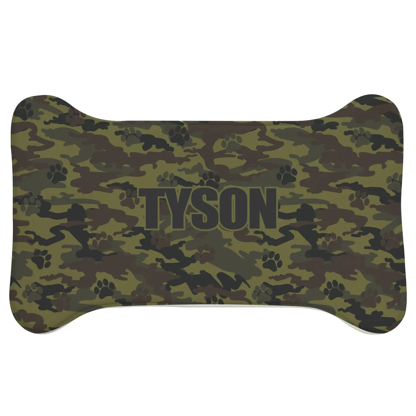 Camo-Paws Pet Feeding Mat