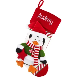 Candy Cane Family Stocking