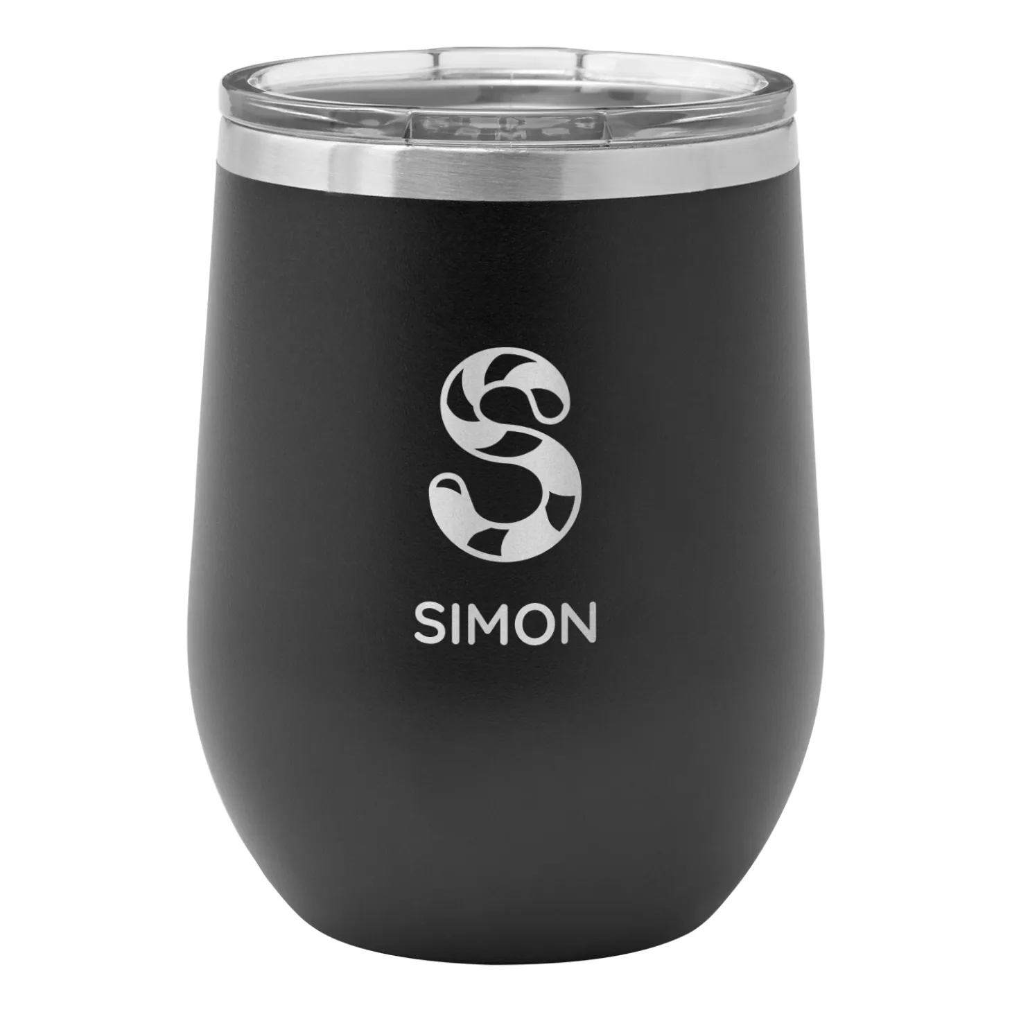 Candy Cane Initial and Name Insulated Tumblers