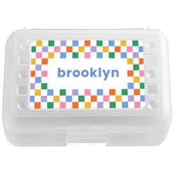 Candy Checkers Pencil Case