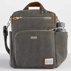 Canvas & Suede Anti-Theft Travel Tour Bag
