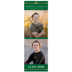 Caps Off! Graduation Photo Banner