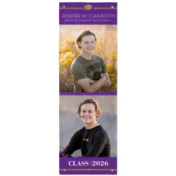 Caps Off! Graduation Photo Banner