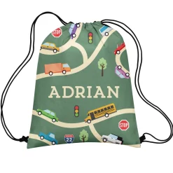 Cars Drawstring Bag