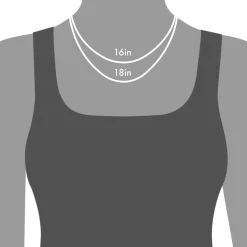 Cascading Name & Initial Necklace