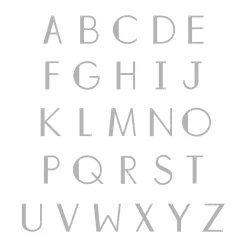 Cascading Name & Initial Necklace