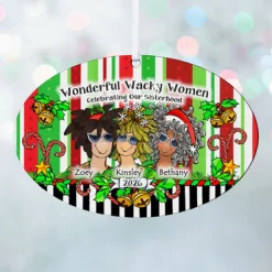 Celebrating Girlfriends Oval Ornament by Suzy Toronto