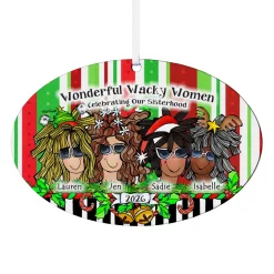 Celebrating Girlfriends Oval Ornament by Suzy Toronto