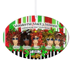 Celebrating Girlfriends Oval Ornament by Suzy Toronto