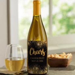 Celebration Custom Wine Labels (Set of 4)