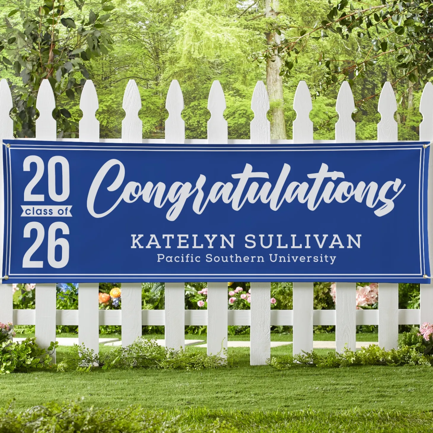 Celebratory Graduation Banner