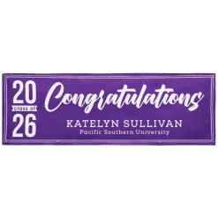 Celebratory Graduation Banner