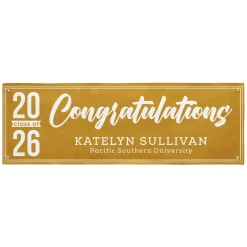 Celebratory Graduation Banner