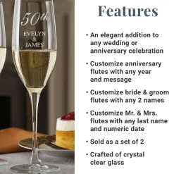 Champagne Flutes Set
