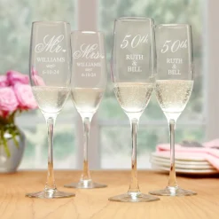 Champagne Flutes Set