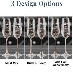 Champagne Flutes Set