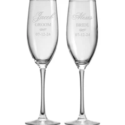 Champagne Flutes Set