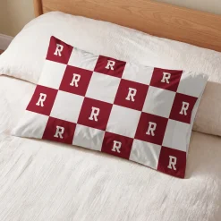 Checkered Colors Monogram Pillowcase