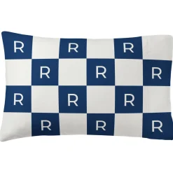 Checkered Colors Monogram Pillowcase