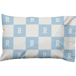 Checkered Colors Monogram Pillowcase