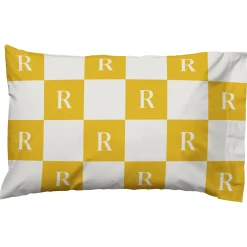 Checkered Colors Monogram Pillowcase