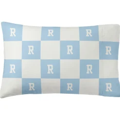 Checkered Colors Monogram Pillowcase