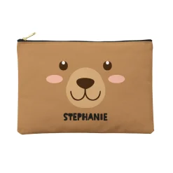 Cheerful Animals Zipper Pouch
