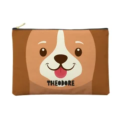 Cheerful Animals Zipper Pouch