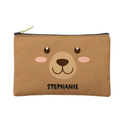 Cheerful Animals Zipper Pouch