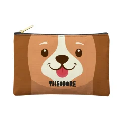 Cheerful Animals Zipper Pouch