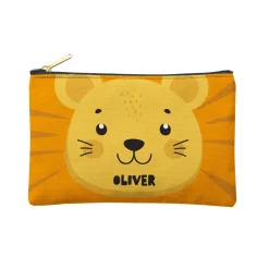 Cheerful Animals Zipper Pouch