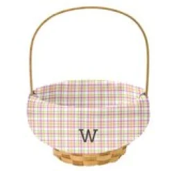 Cheerful Plaid Easter Baskets