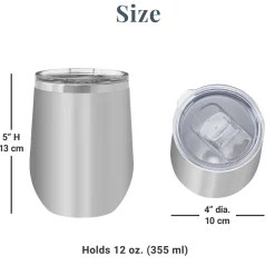 Cheers! Insulated Wine Tumbler