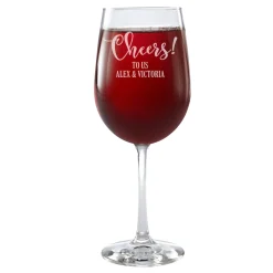 Cheers! Stemware Wine Glass