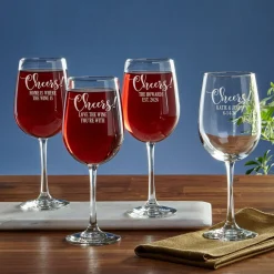 Cheers! Stemware Wine Glass