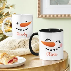 Cheery Couple Snowman Set