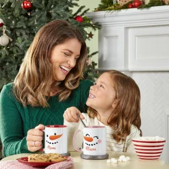 Cheery Couple Snowman Set
